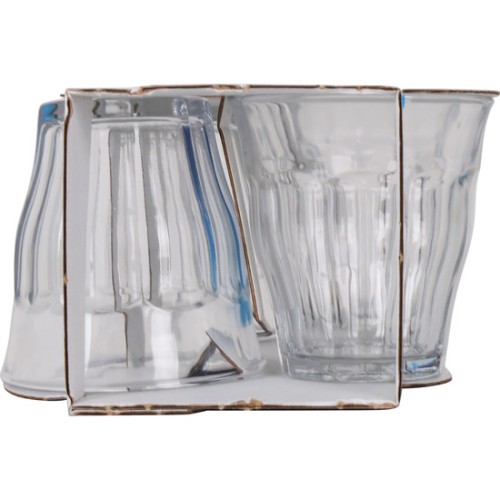 Set of 4 Transparent Glasses 130cc Picardie