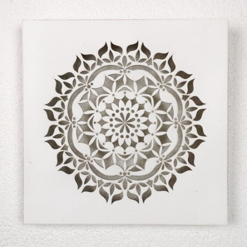 Cuadro Mandala 30x30cm - Diseño 6