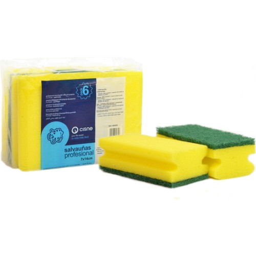 Professional Green Fiber Nail Saver Sponge