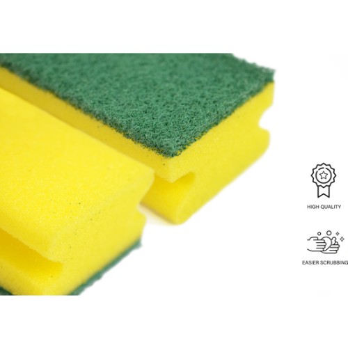Professional Green Fiber Nail Saver Sponge
