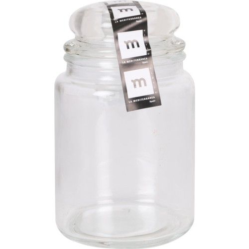 800ml Glass Jar with Rounded Lid La Mediterranea