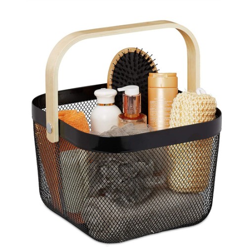 Maison Organizer Basket with Wooden Handle Confortime