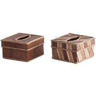 Square Tissues Box - Assorted Designs
