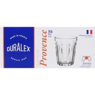 Set 6 Vasos Transparente 9cl Provence