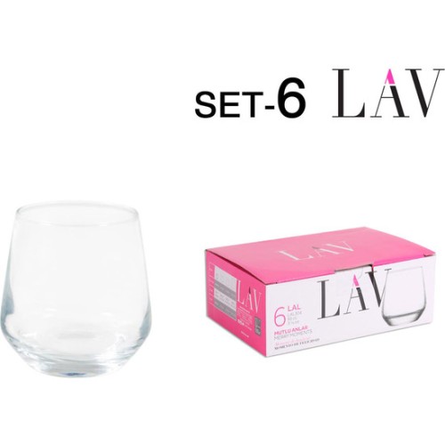 Set 6 Vasos Chupito 95cc