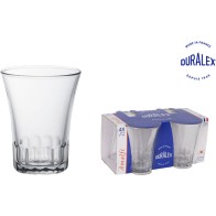 Set of 4 17cl Transparent Glasses Amalfi