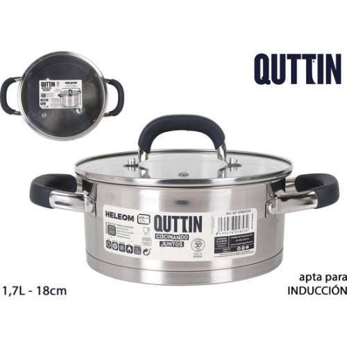 Stainless Steel Casserole 18cm