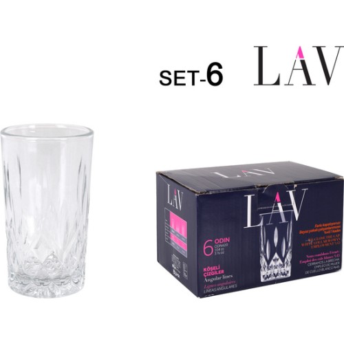 Set de 6 Vasos 104cc Odin