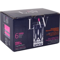 Set of 6 Odin 104cc Glasses