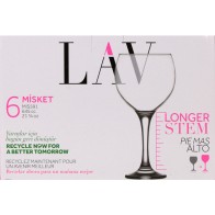 Set of 6 Mixed 645cc Glasses