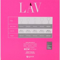 Set of 6 Mixed 645cc Glasses