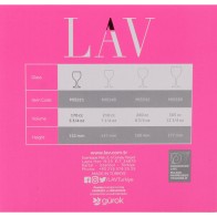 Set of 6 170cc White Wine Glasses