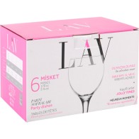 Set de 6 Copas de Vino Blanco 170cc