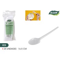 Set 25 Cuchara Eco 16.5cm Algon