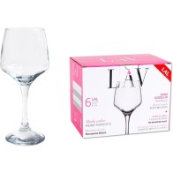 Set of 6 Champagne Glasses 230cc Elegant
