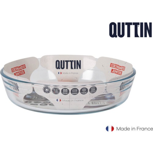 Deep Glass Cake Mold 23cm Quttin
