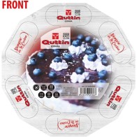 Deep Glass Cake Mold 23cm Quttin