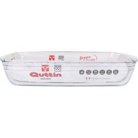 Fuente Vidrio Rectangular 40x26,5cm Quttin