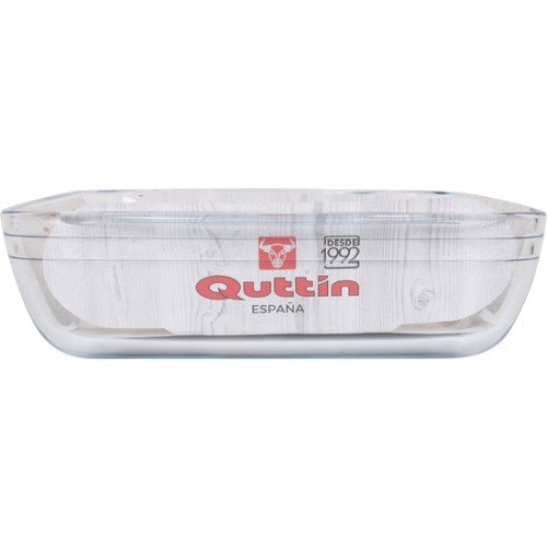 Fuente Vidrio Rectangular 40x26,5cm Quttin