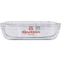 Fuente Vidrio Rectangular 40x26,5cm Quttin