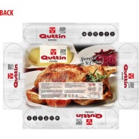 Fuente Vidrio Rectangular 40x26,5cm Quttin