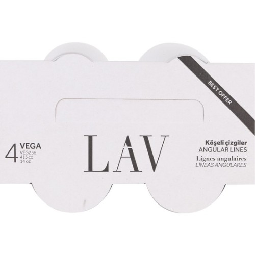 Set of 4 Vega 415cc Glasses