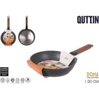 20cm Forged Aluminum Frying Pan Full Doha Quttin