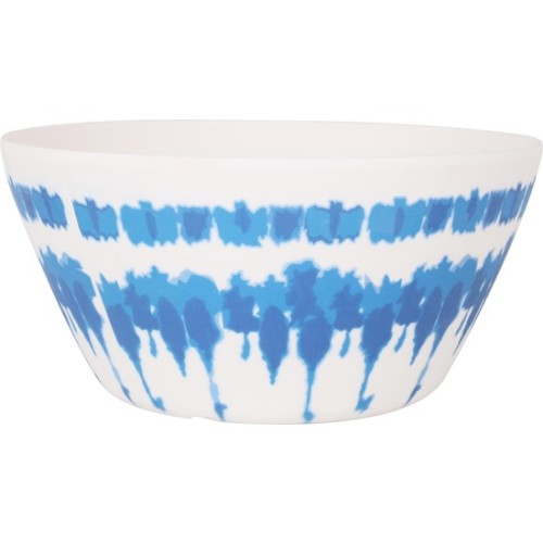 Melamine Salad Bowl 25.5x13.5cm Tiedye