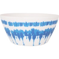 Melamine Salad Bowl 25.5x13.5cm Tiedye