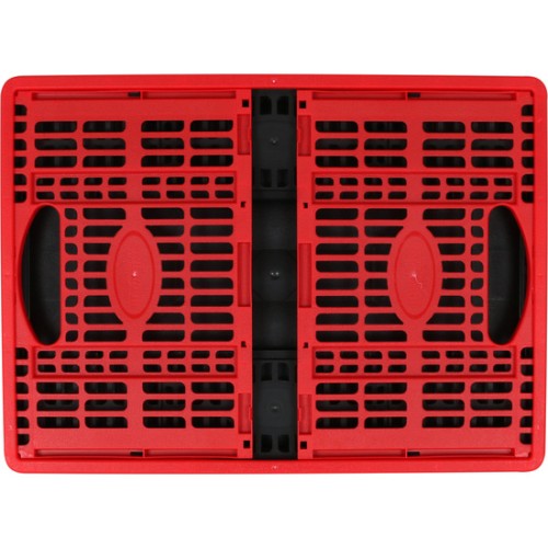 Foldable Storage Box 32L Red/Black Voila for Efficient Organization