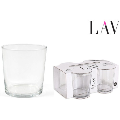 Set de 4 Vasos Pinta 345cc para Entretenimiento