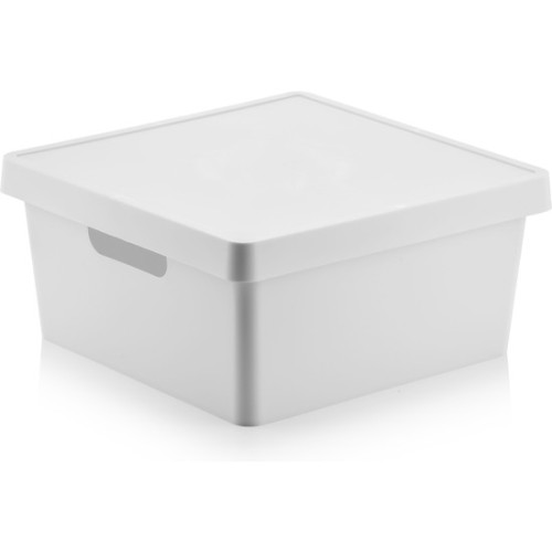 10L Multi-Purpose Square Storage Box with Lid Confortime