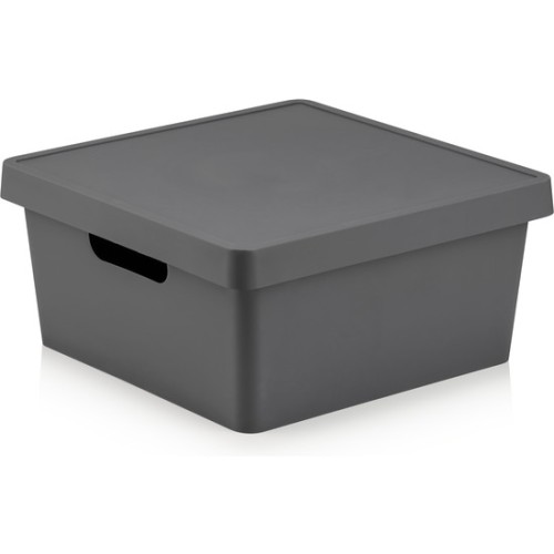 10L Multi-Purpose Square Storage Box with Lid Confortime