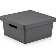 10L Multi-Purpose Square Storage Box with Lid Confortime