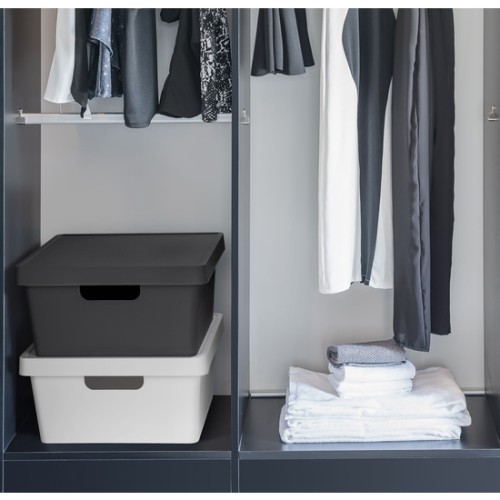 10L Multi-Purpose Square Storage Box with Lid Confortime