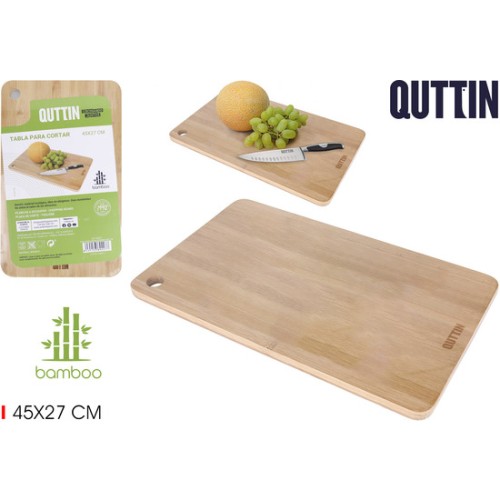 Bamboo Cutting Board 45x27cm Quttin