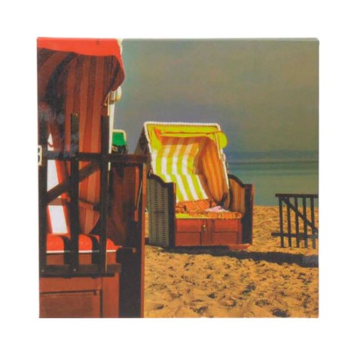 Cuadro Weymouth Playa 40x40cm