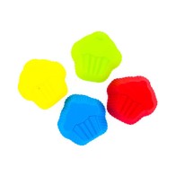 Silicone Mold for 8 Muffins 4 Assorted