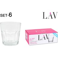 Set of 6 Wine Glasses 200cc Aras