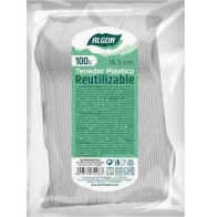 Set of 100 Eco Forks 16.5cm