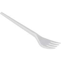 Set of 100 Eco Forks 16.5cm