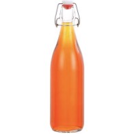 Botella Vidrio Transparente 1l La Mediterranea