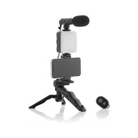 Vlogging Kit with Light, Microphone and Control