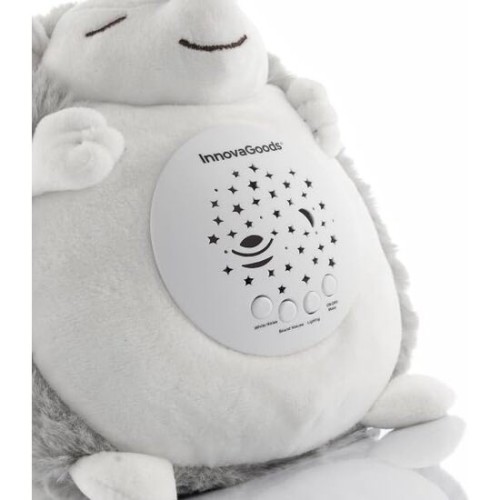 White Noise Plush Hedgehog Night Light