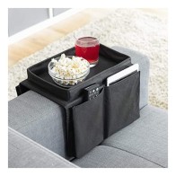 Sofa Tray with Remote Control Organizer