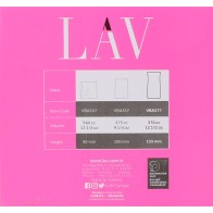 Set of 6 High 370cc Vera Glasses
