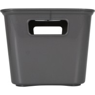 Small Box with Lid Bella Anthracite 18x14x11 cm