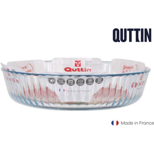 26cm Glass Tart Mold by Quttin