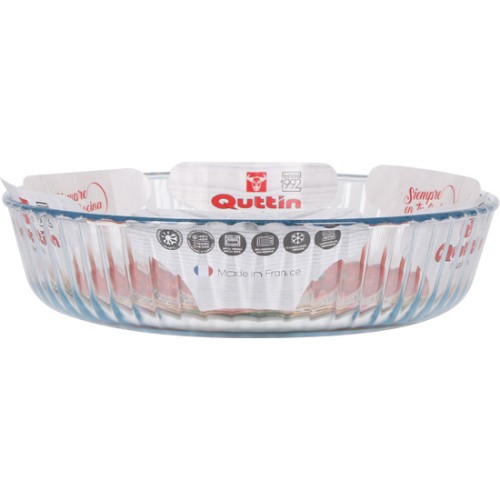 26cm Glass Tart Mold by Quttin