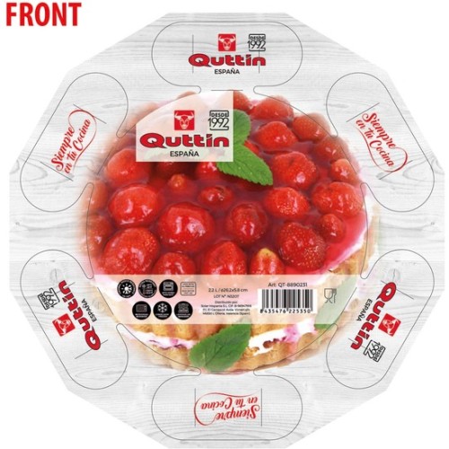 26cm Glass Tart Mold by Quttin